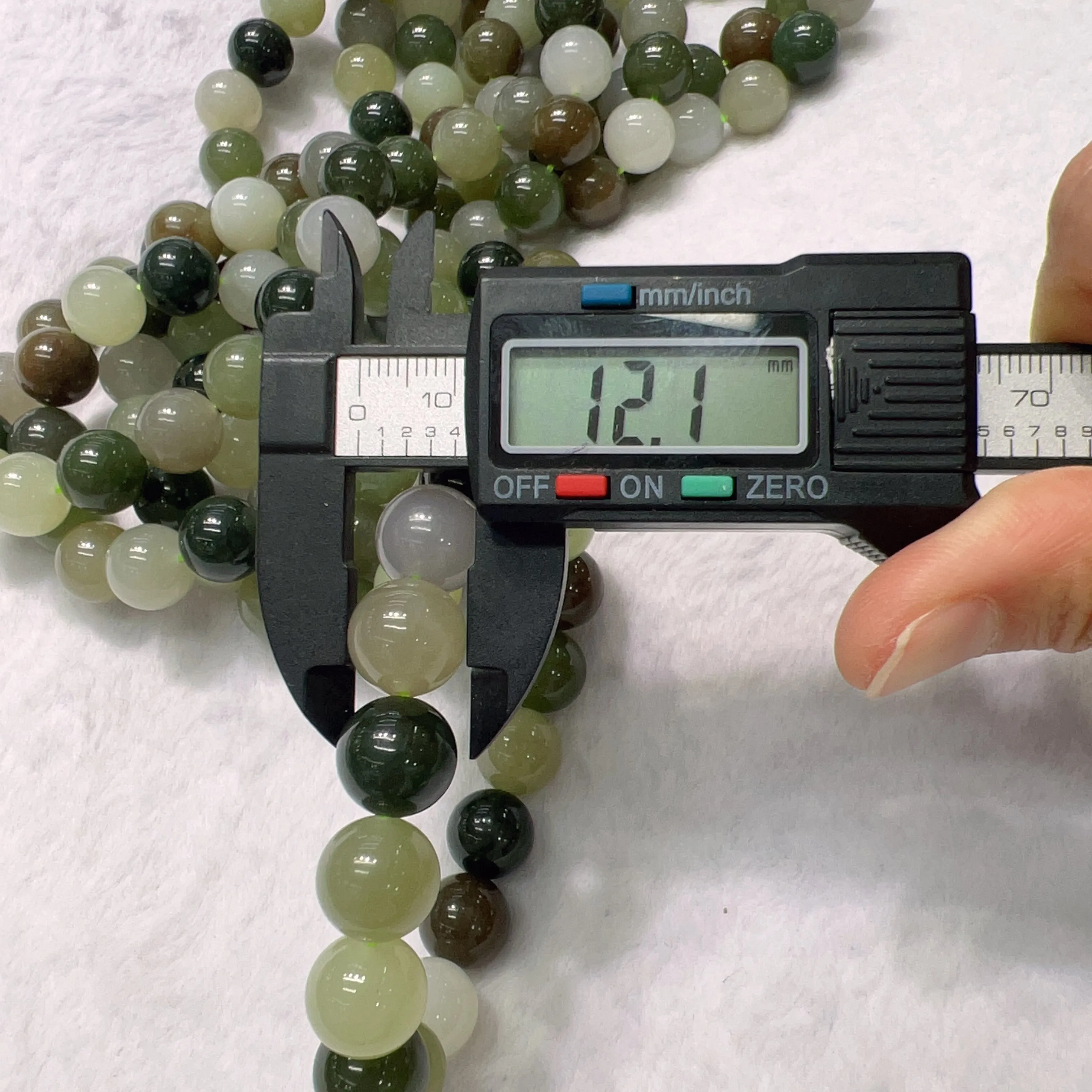 12mm Natural Assorted Nephrite Bracelets for Resell or DIY Jewelry Projects