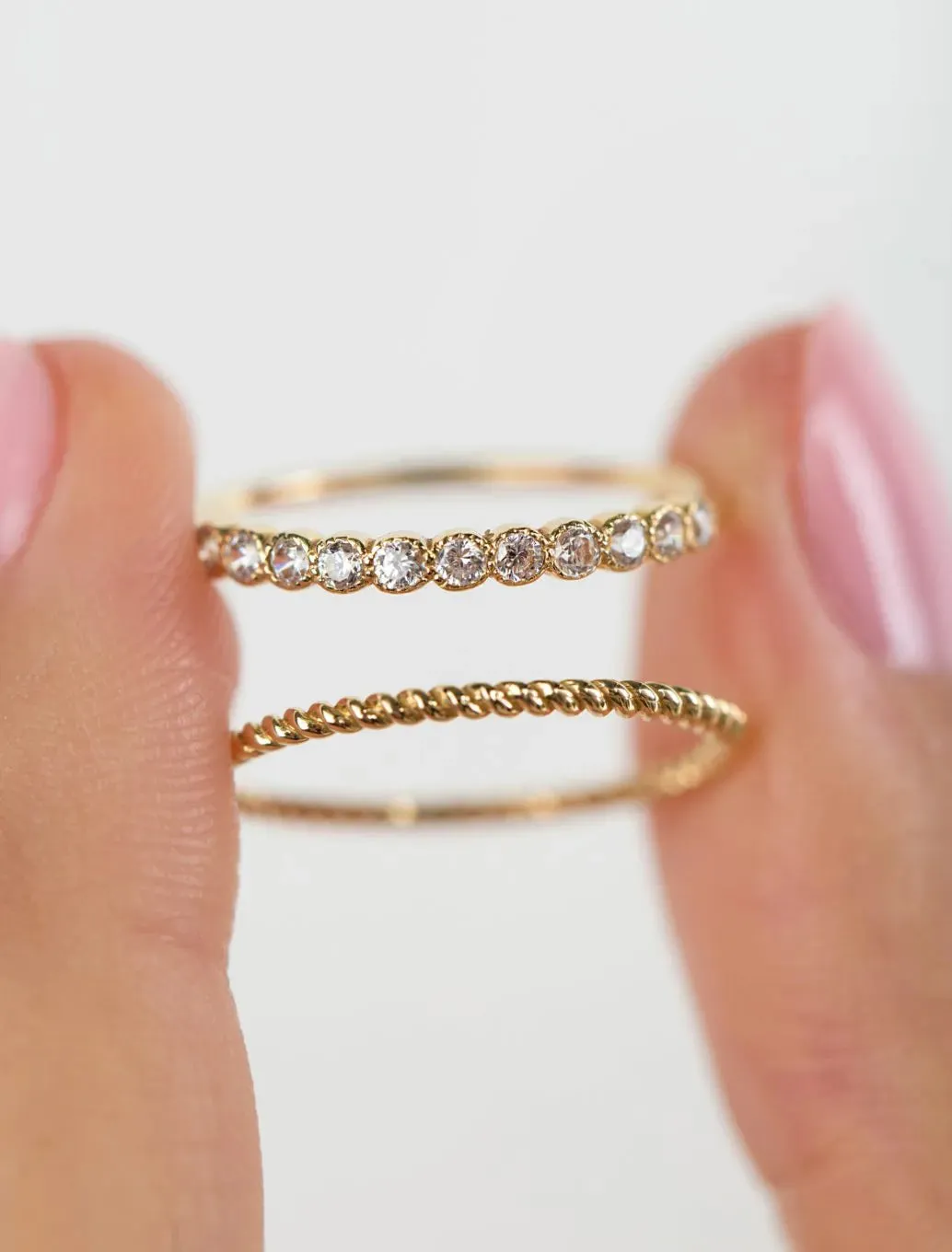 18K Gold Braided Elegance Ring