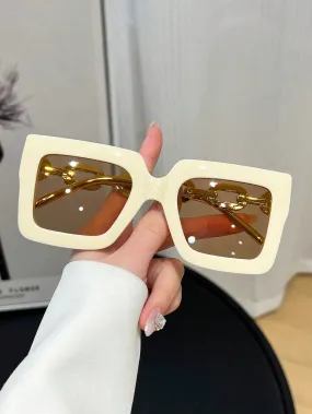 1pc Oversized Y2K Style Sunglasses Shades SD