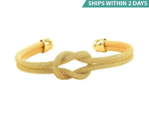 5 Open Knot Bangles