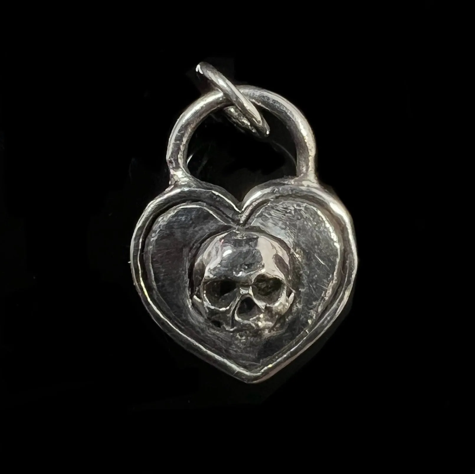 925 Valentine's Love Skull