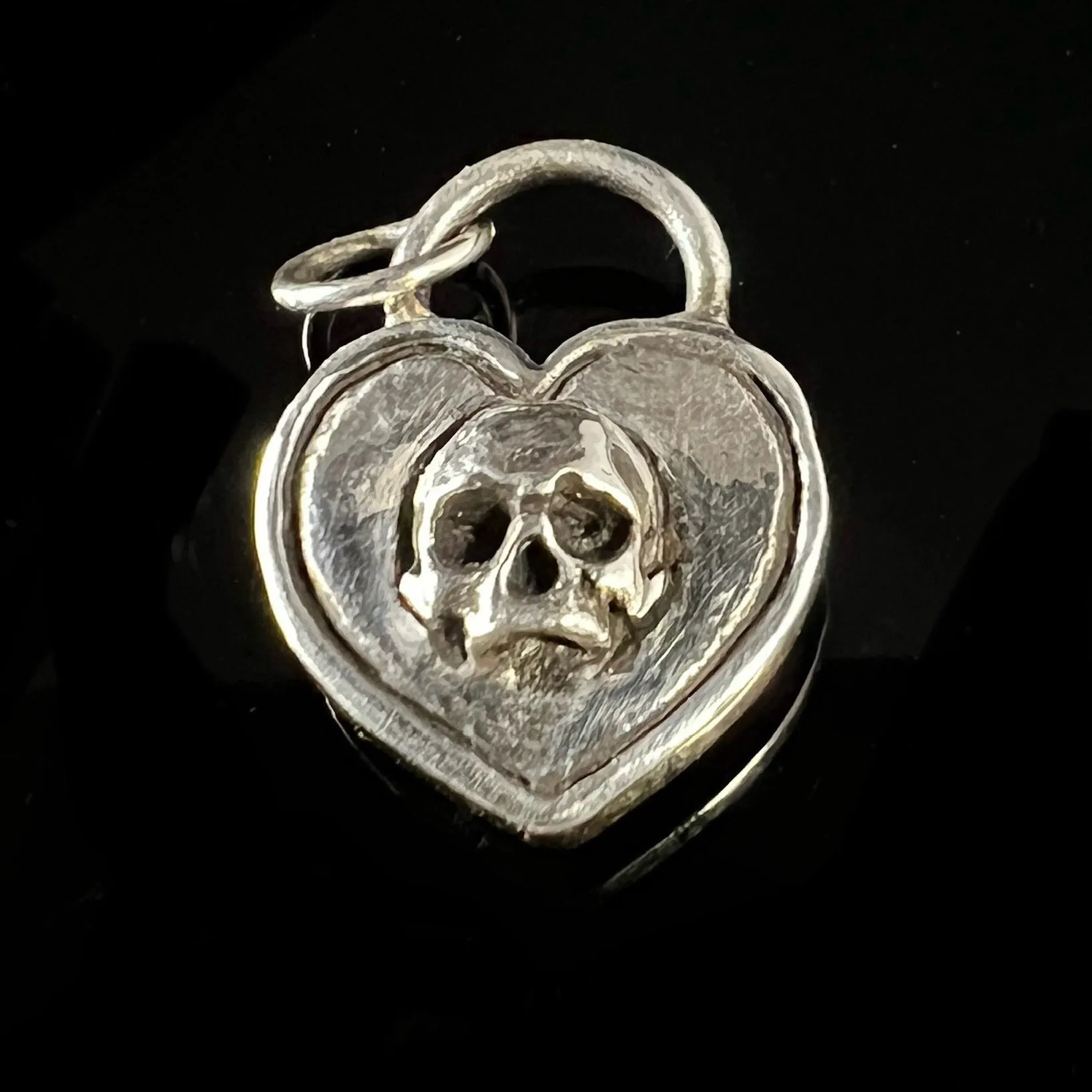 925 Valentine's Love Skull