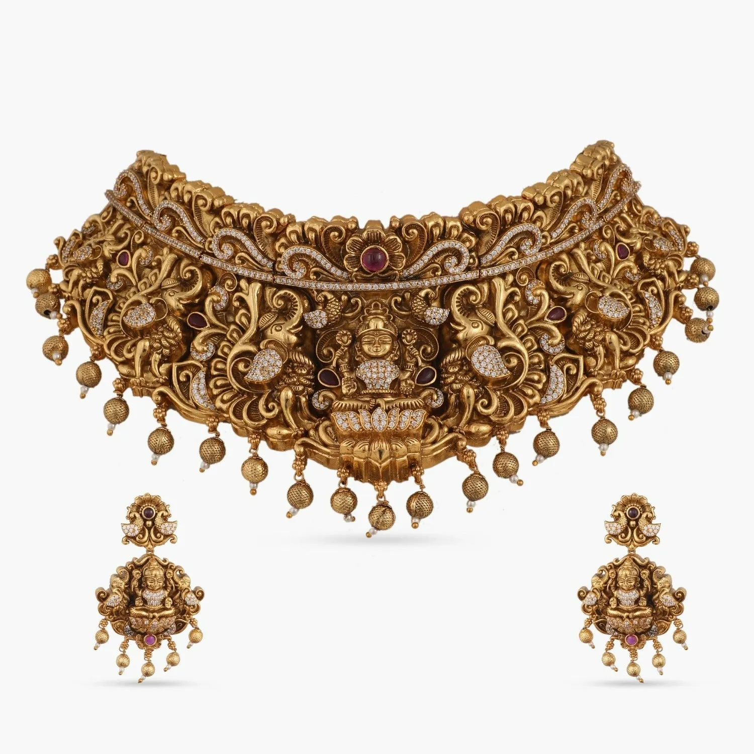 Aashni Antique Temple Choker Set