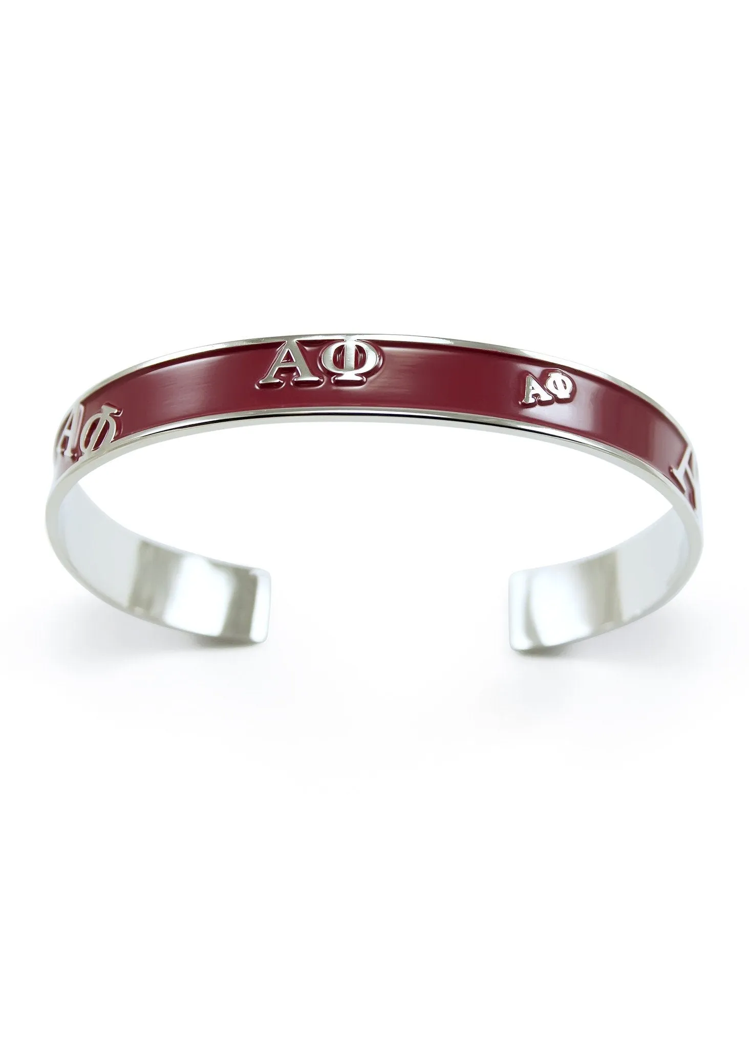 Alpha Phi Bangle (Maroon)