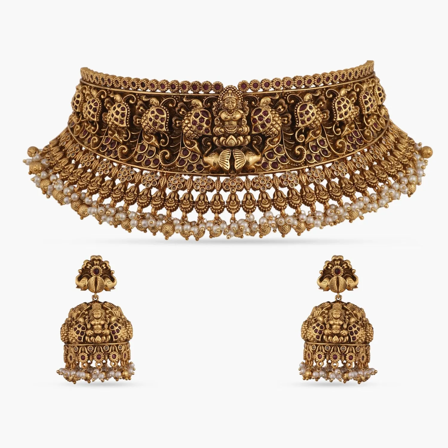 Ananta Antique Nakshi Choker Set