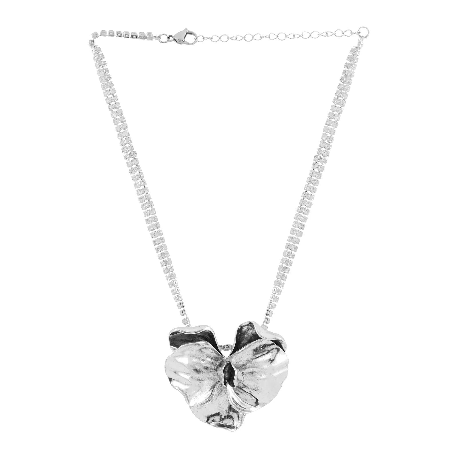 Asteria Silver Necklace