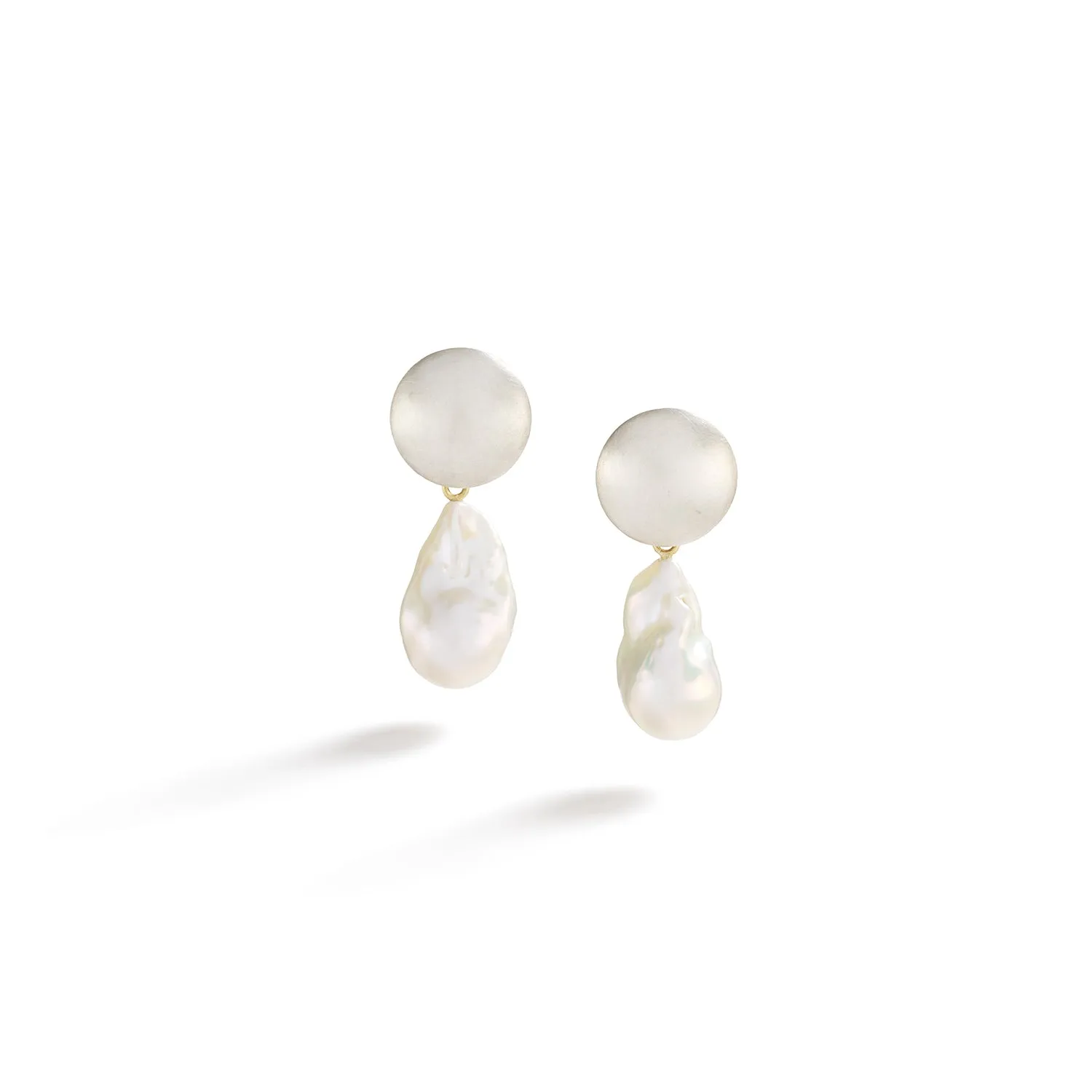 Baroque Pearl Earring Pendants