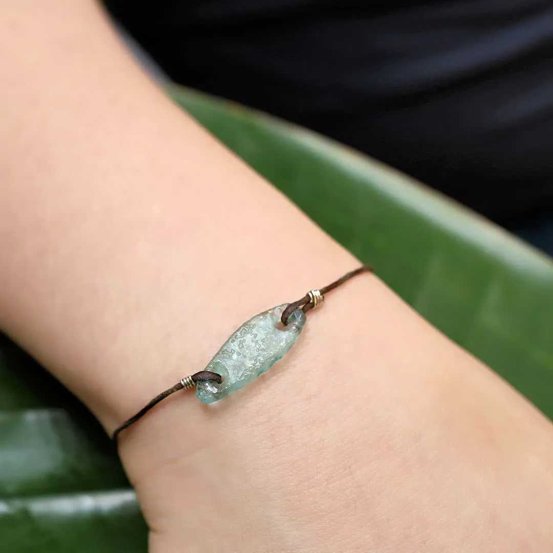 Beach Stroll - Sea Glass Bracelet