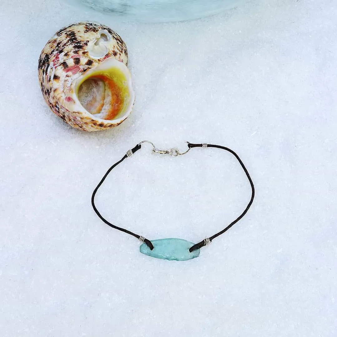 Beach Stroll - Sea Glass Bracelet