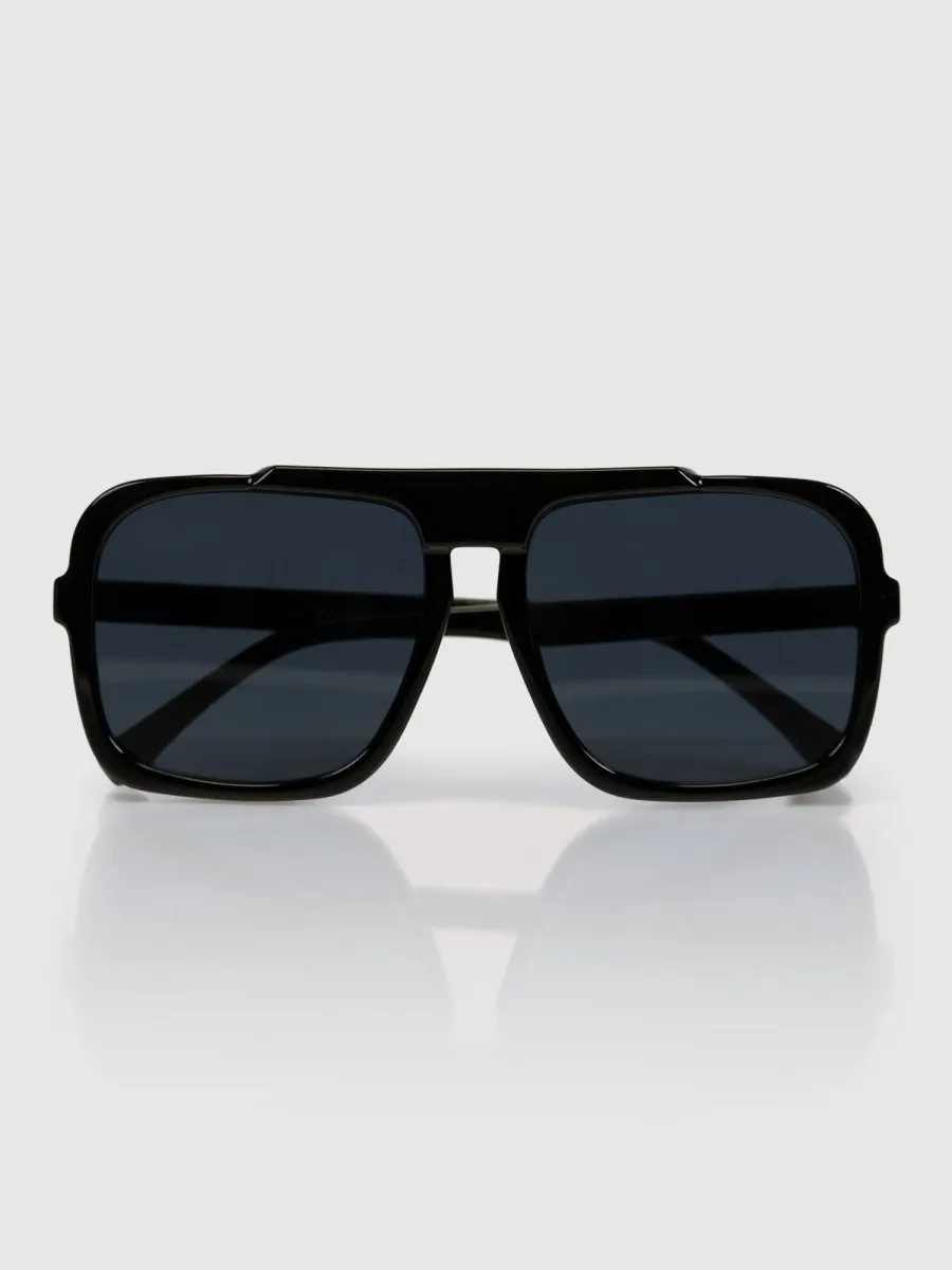 BLACK NAVY SUNGLASS