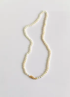 Bonne pearl necklace 14k gold