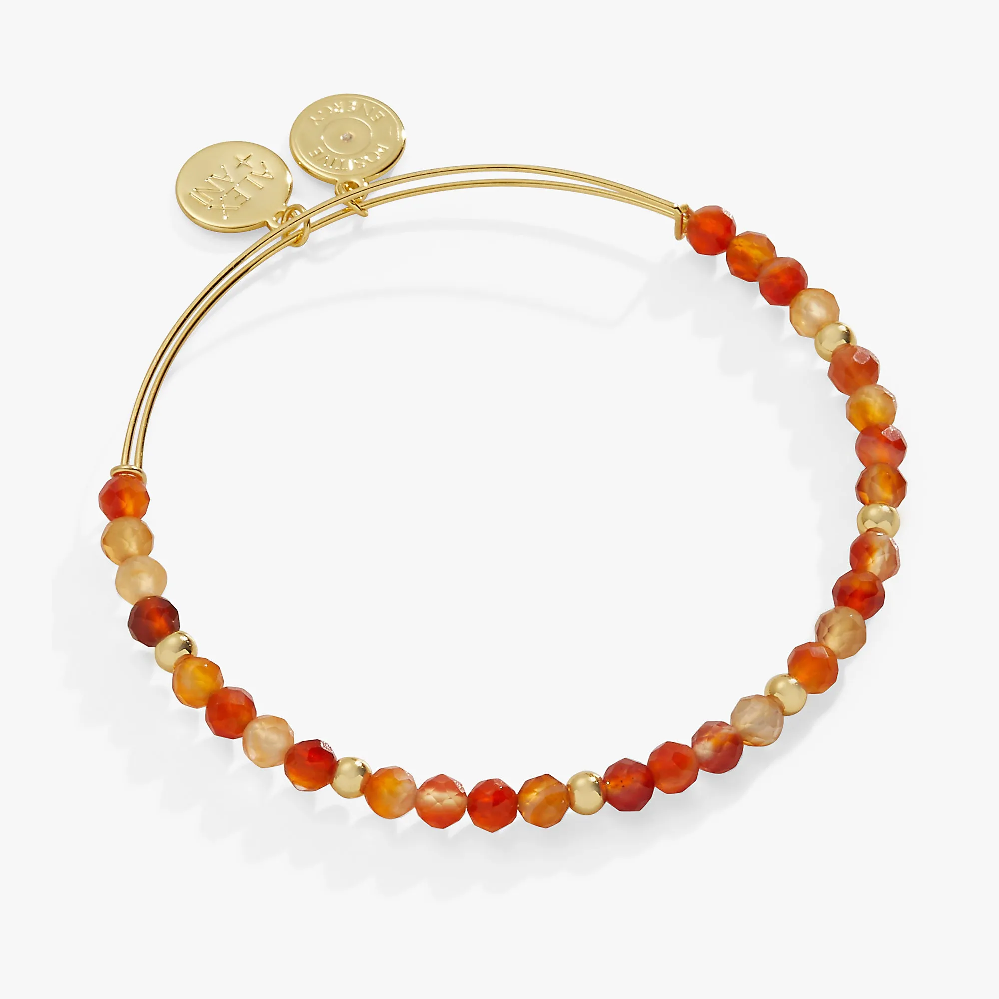 Carnelian Beaded Bangle