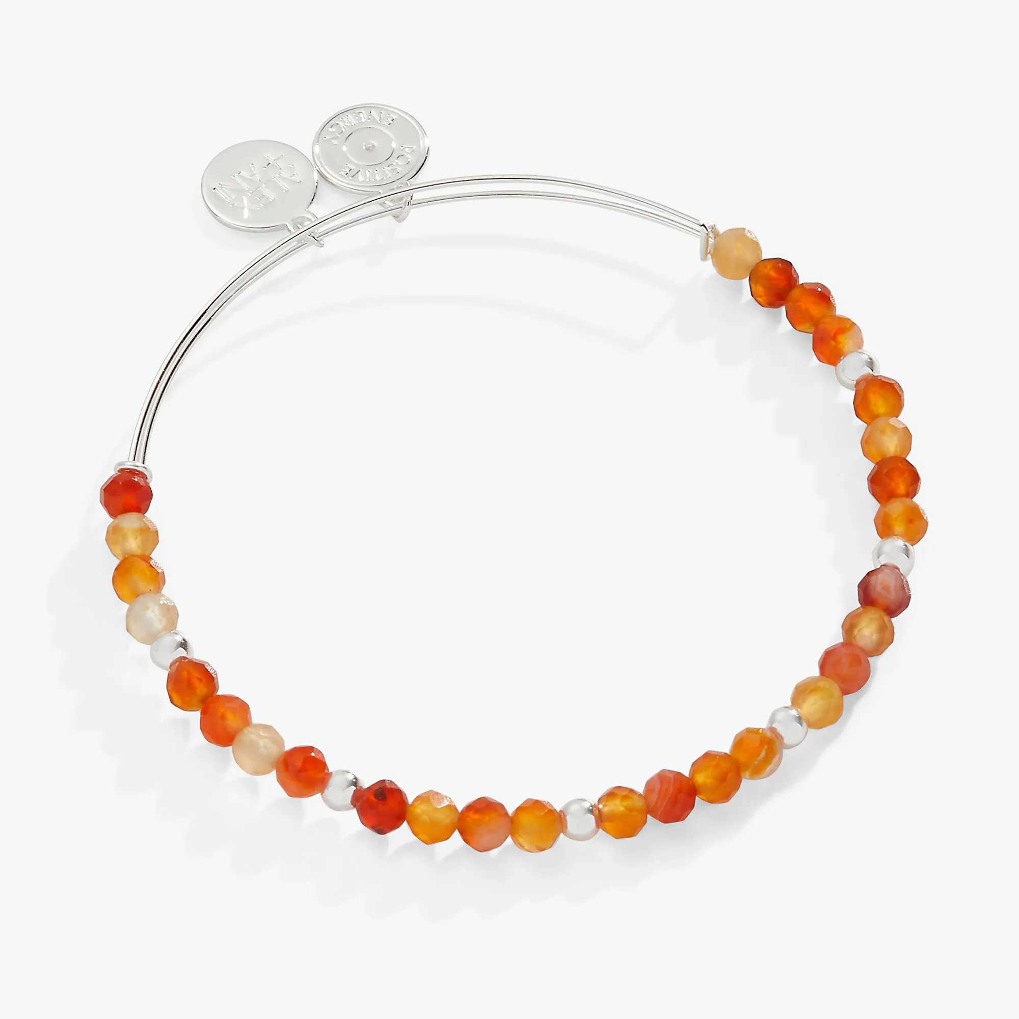 Carnelian Beaded Bangle