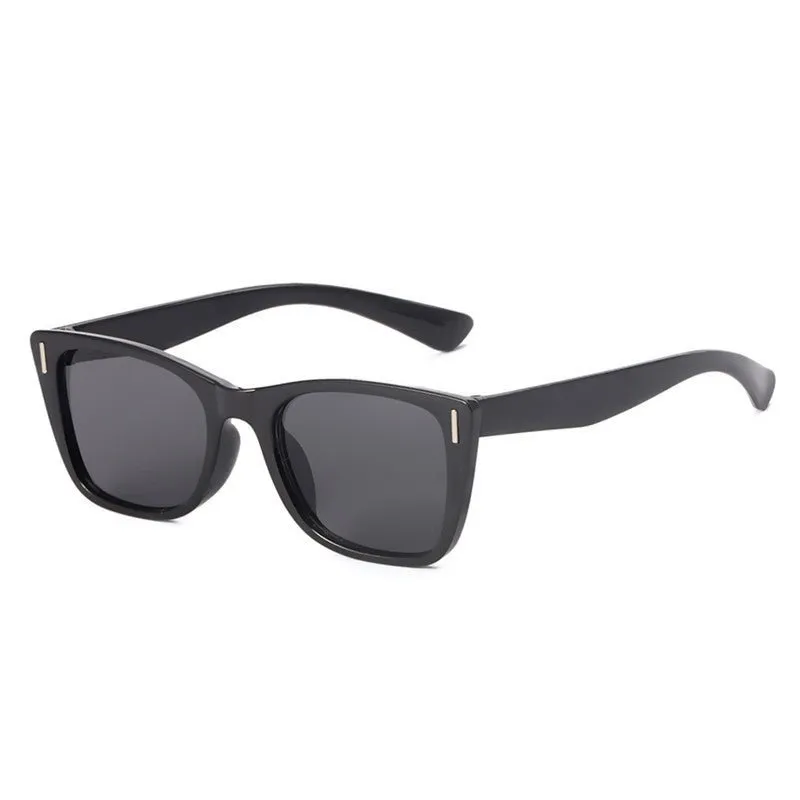 Casual Square Shaped Full Rim Plastic Sunglasses