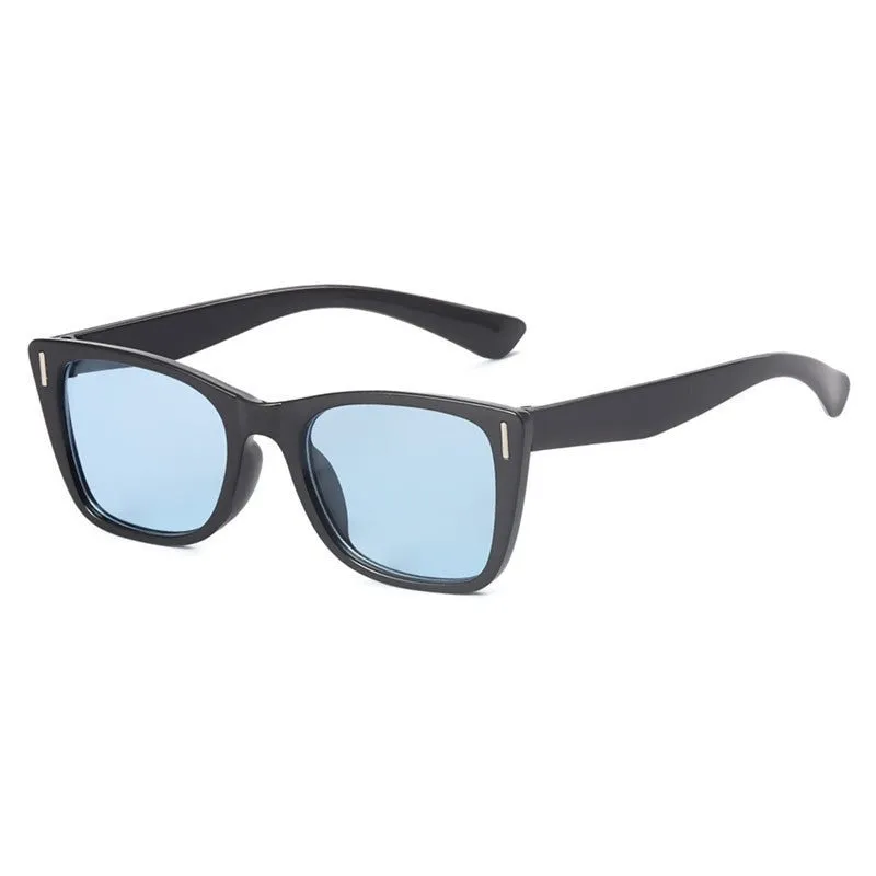 Casual Square Shaped Full Rim Plastic Sunglasses