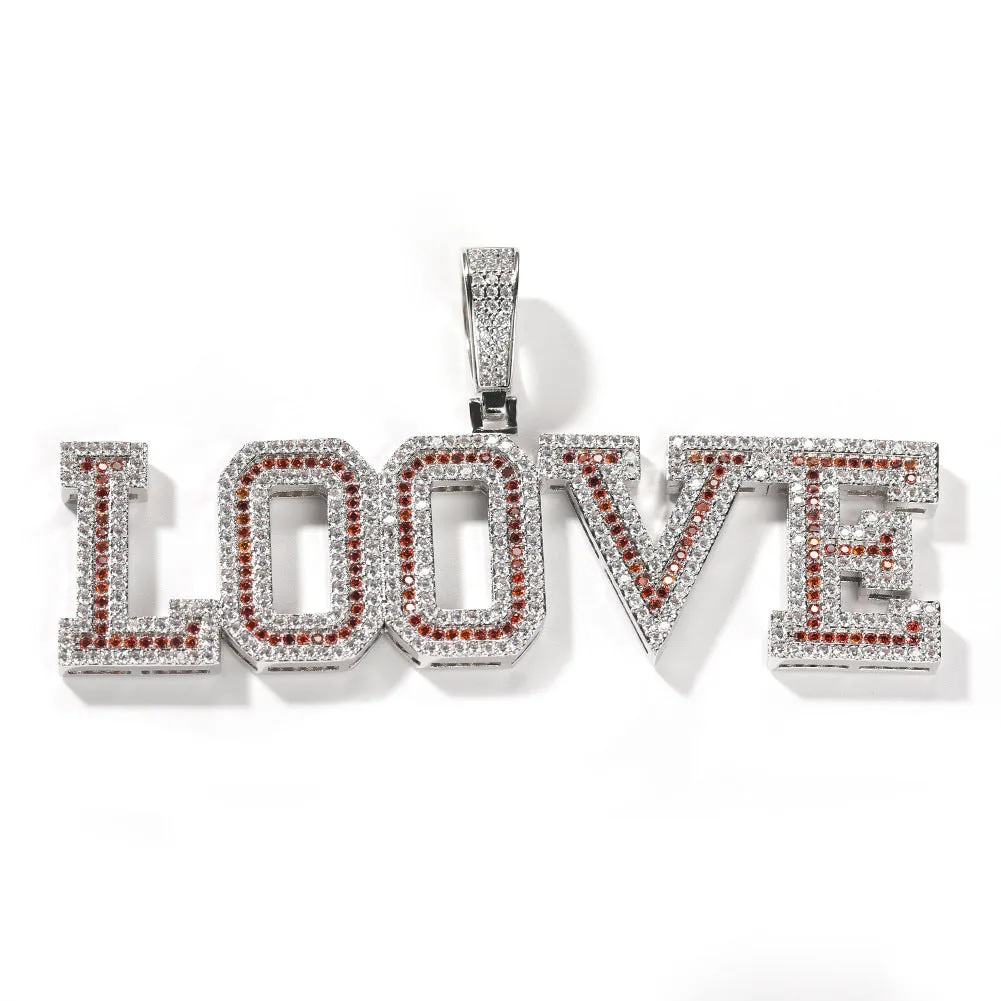 Custom Varsity Font Letter Pendant