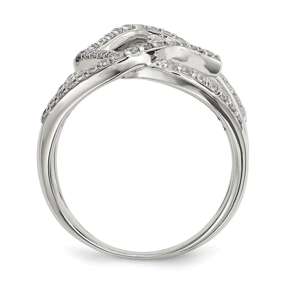 CZ Ring in Sterling Silver