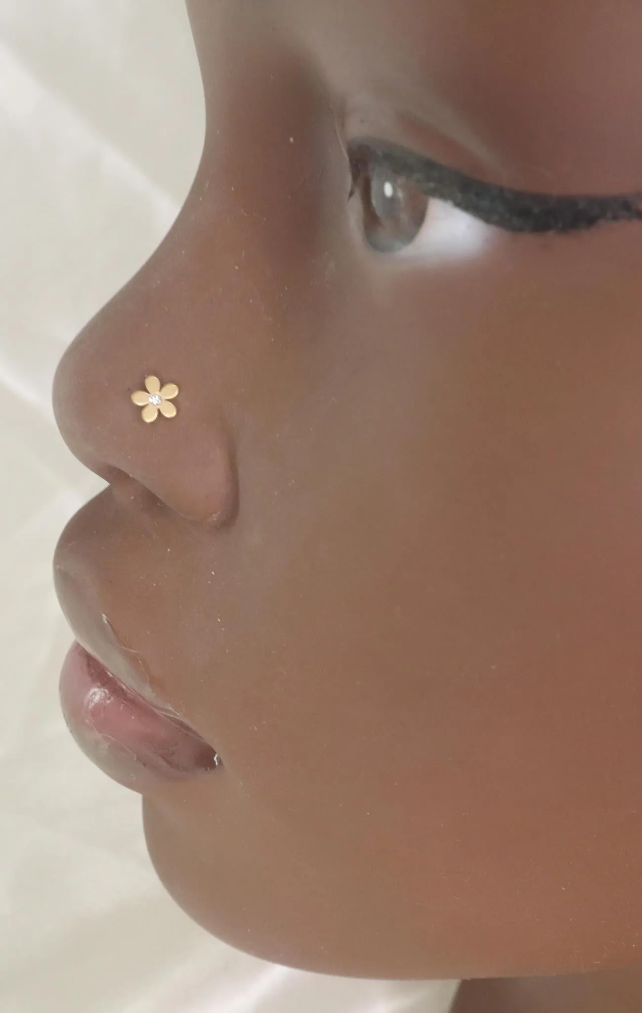 Dainty Cute Small Flower Nose Stud Piercing