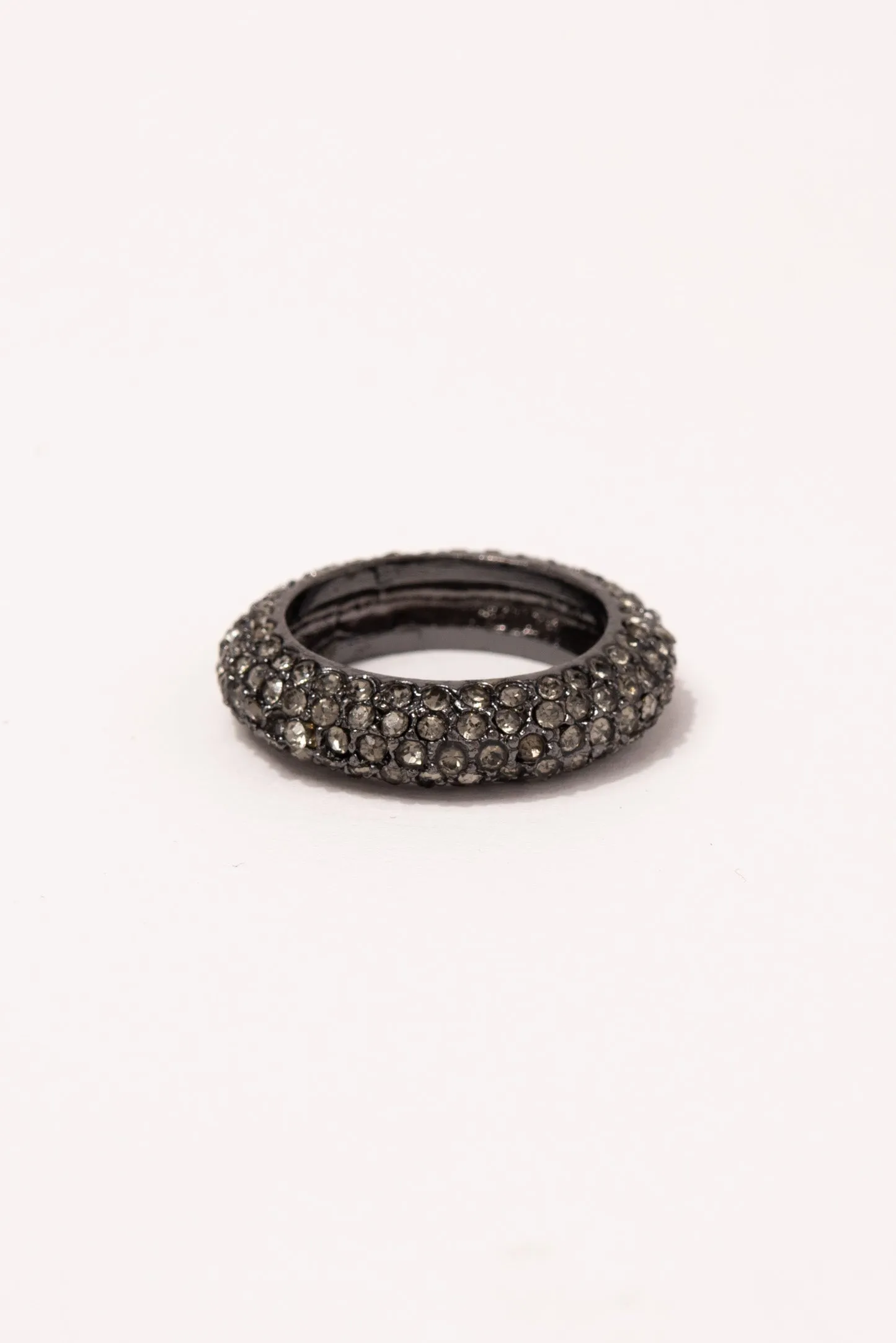 Darla BBD Stone Ring - Black