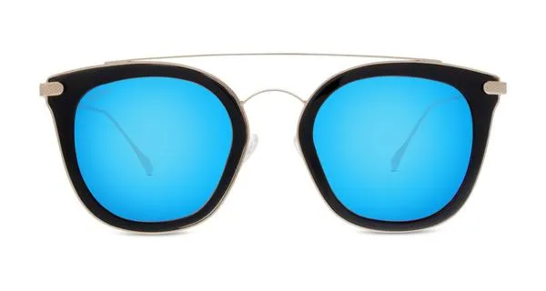 Diff Eyewear Zoey Black Blue Sunglasses