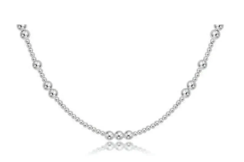 E Newton 17'' Hope Unwritten Choker - Sterling