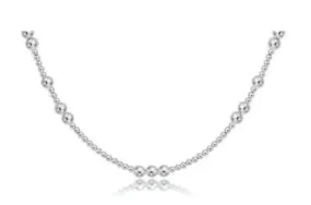 E Newton 17'' Hope Unwritten Choker - Sterling