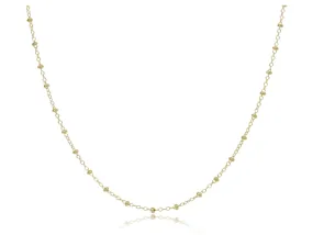 E Newton Choker Simplicity Chain Gold