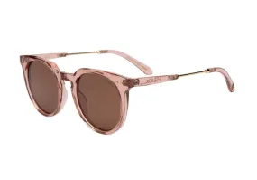 Ella Polarized Sunglasses, Watermelon/Brown | I-SEA