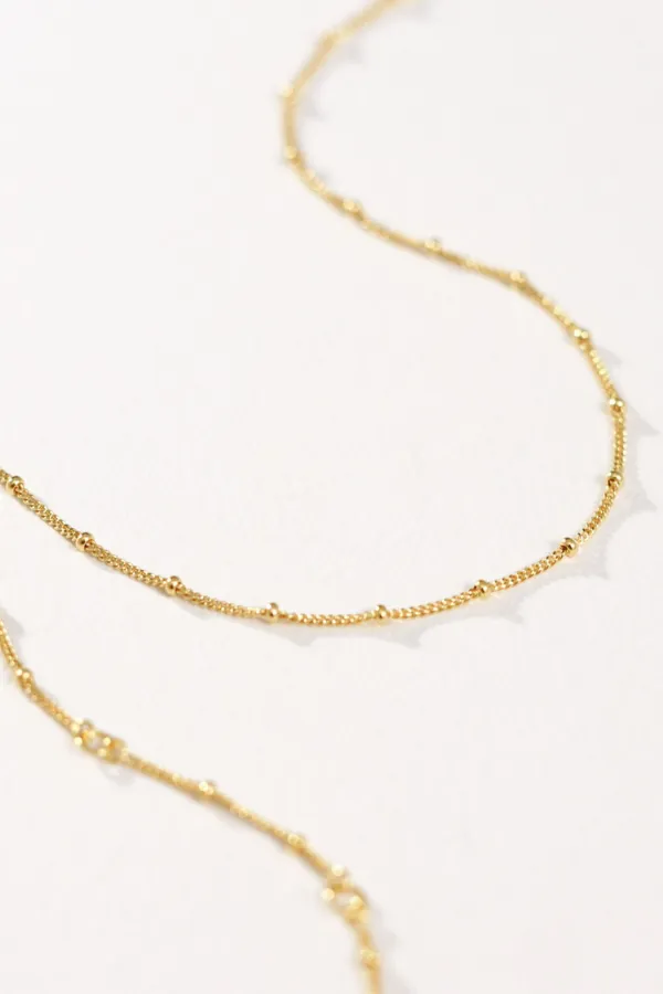 Fine Choker Chain - Gold