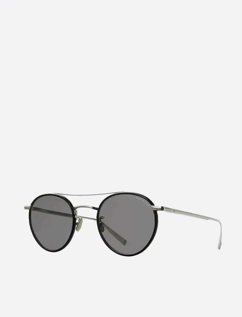 Garrett Leight x RIMOWA Sunglasses Black Silver / Black