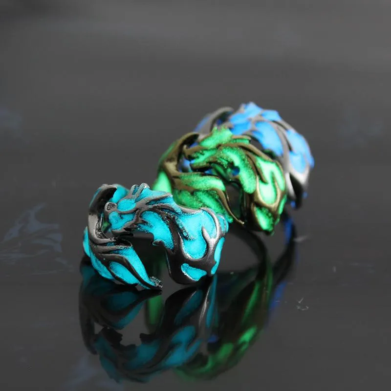 Glow In The Dark Dragon's Fury Ring