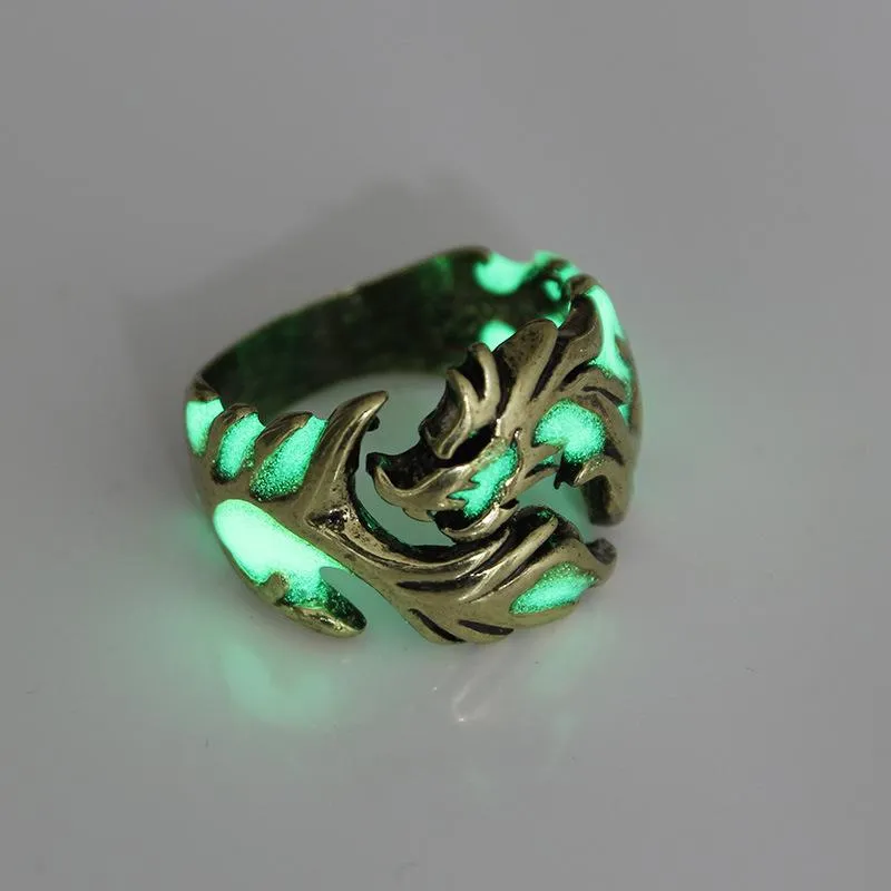 Glow In The Dark Dragon's Fury Ring