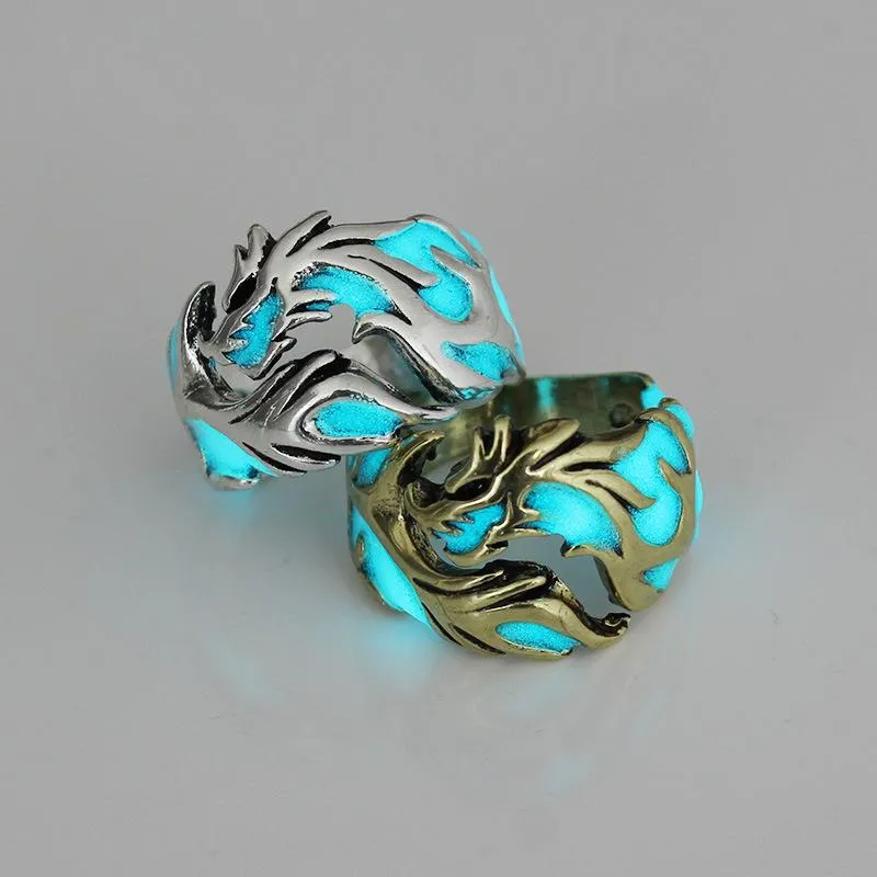 Glow In The Dark Dragon's Fury Ring