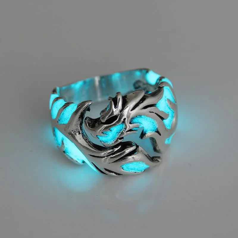 Glow In The Dark Dragon's Fury Ring