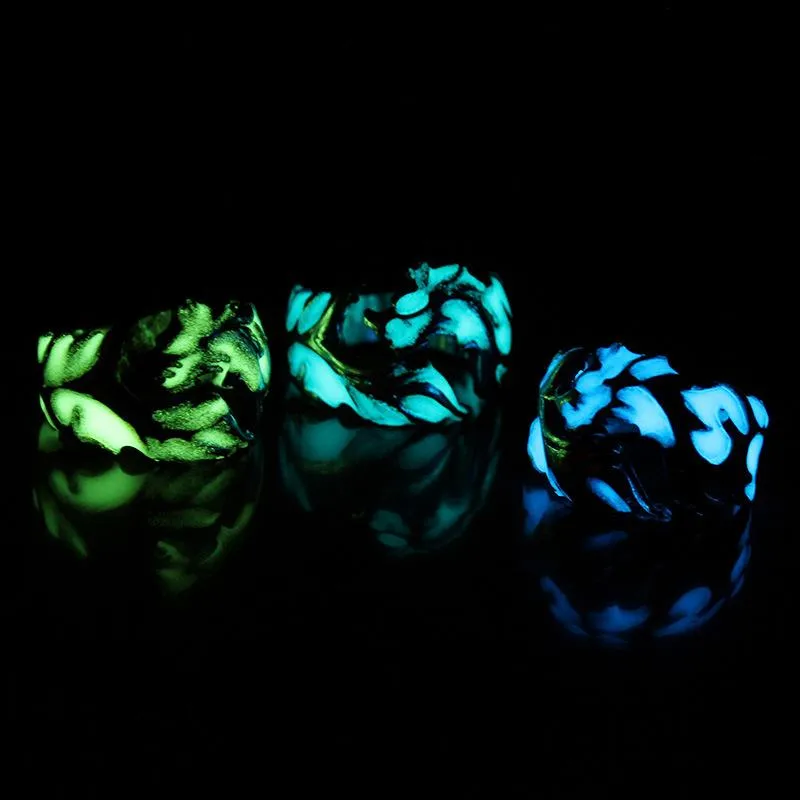 Glow In The Dark Dragon's Fury Ring