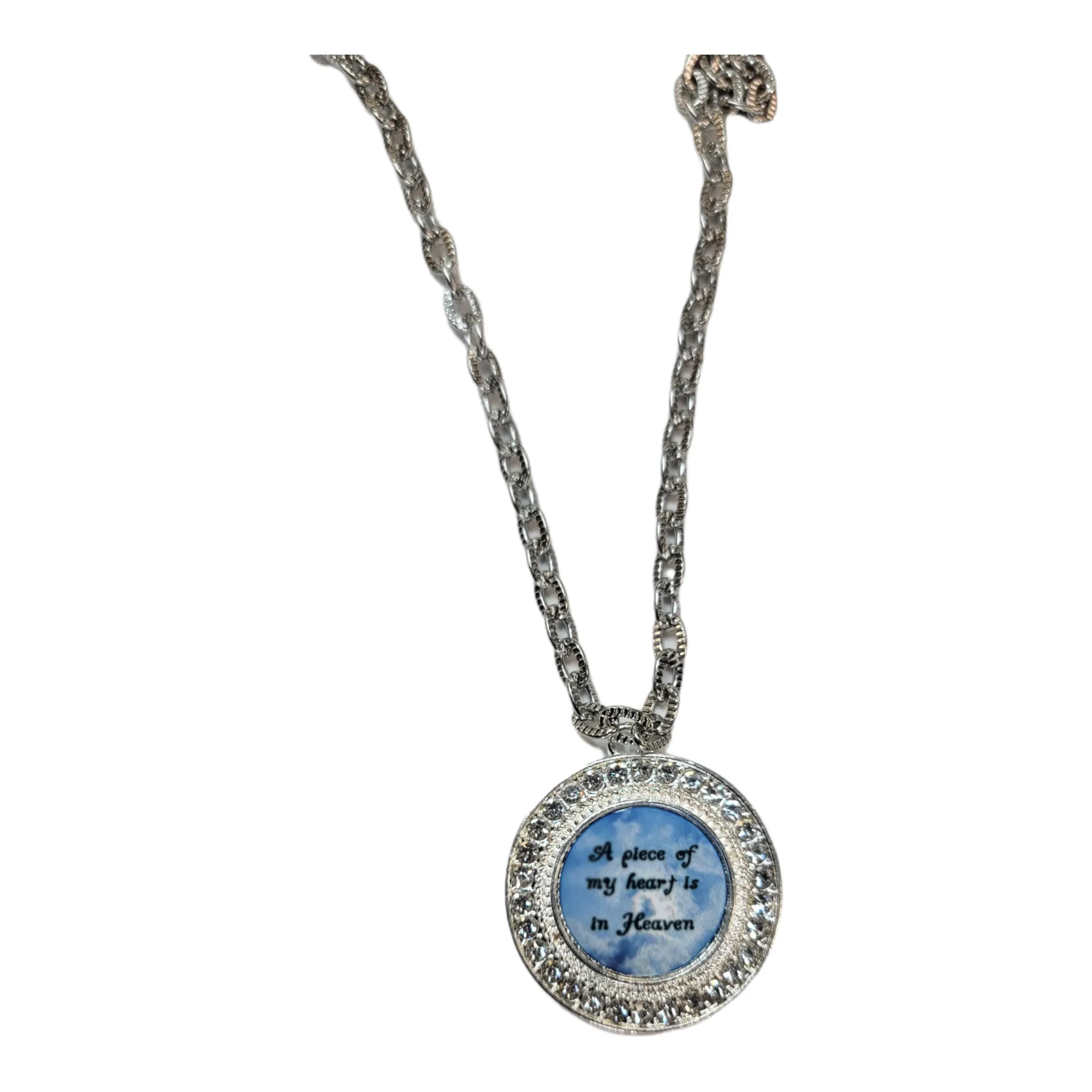 Go Gray Brain Cancer Memorial Necklace