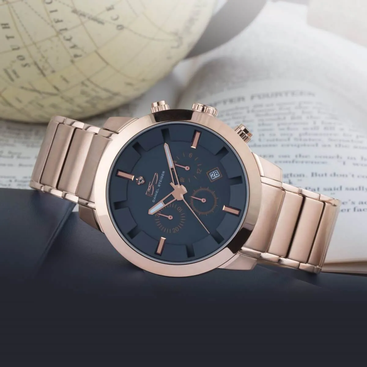 Horizon Rose Gold Watch