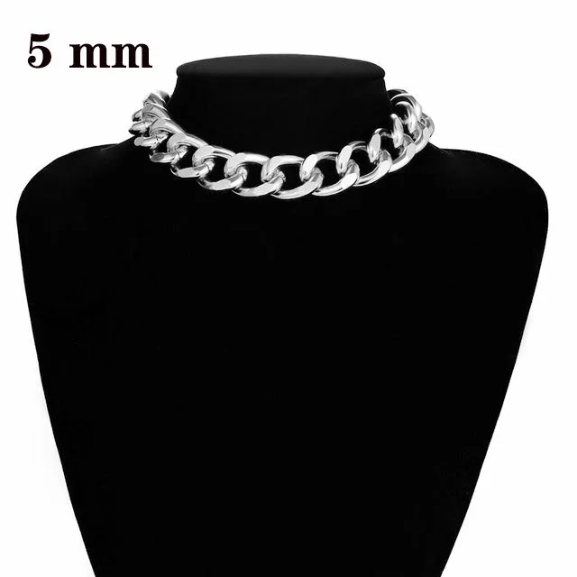 Ingemark Punk Miami Cuban Choker Necklace