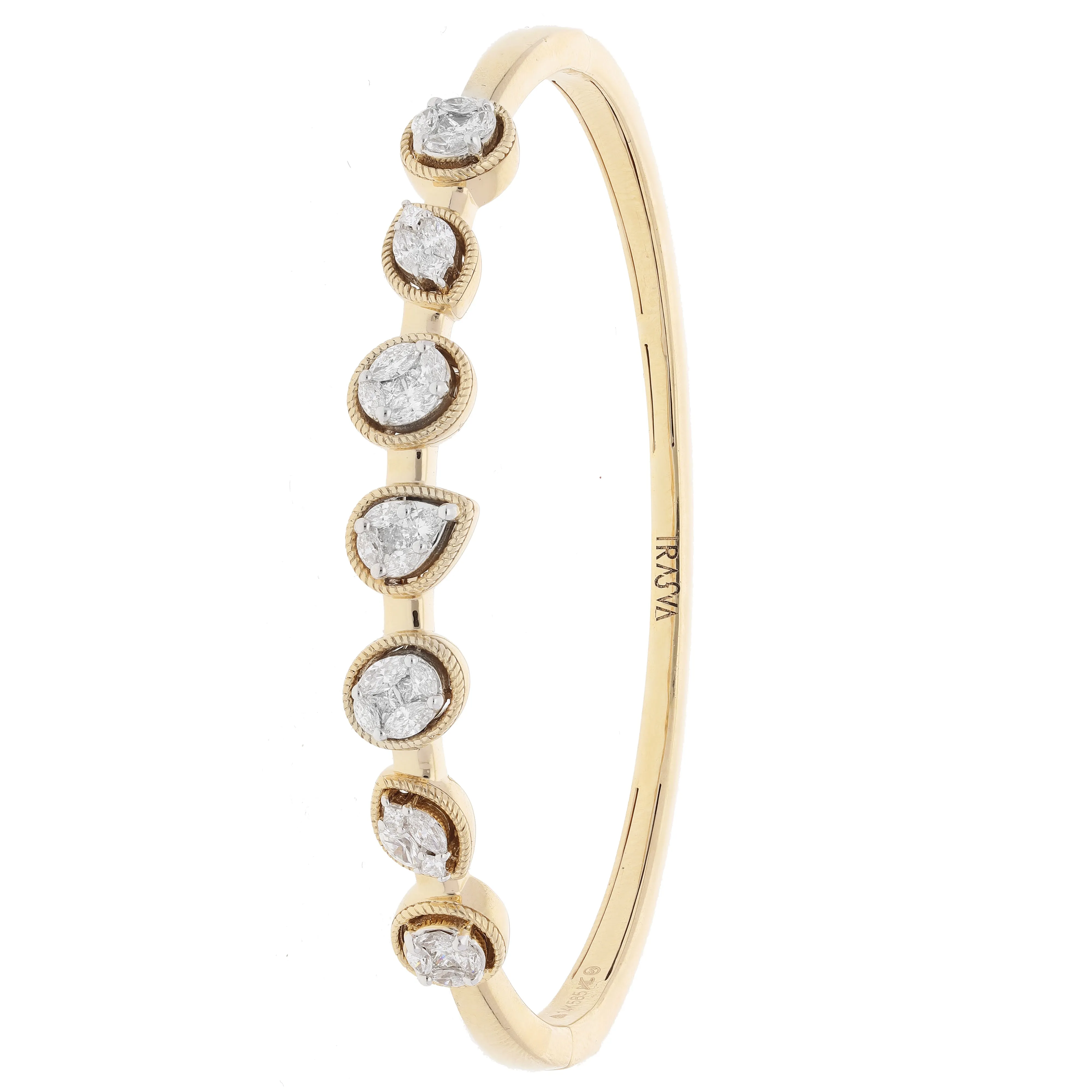 Island Diamond Bangle