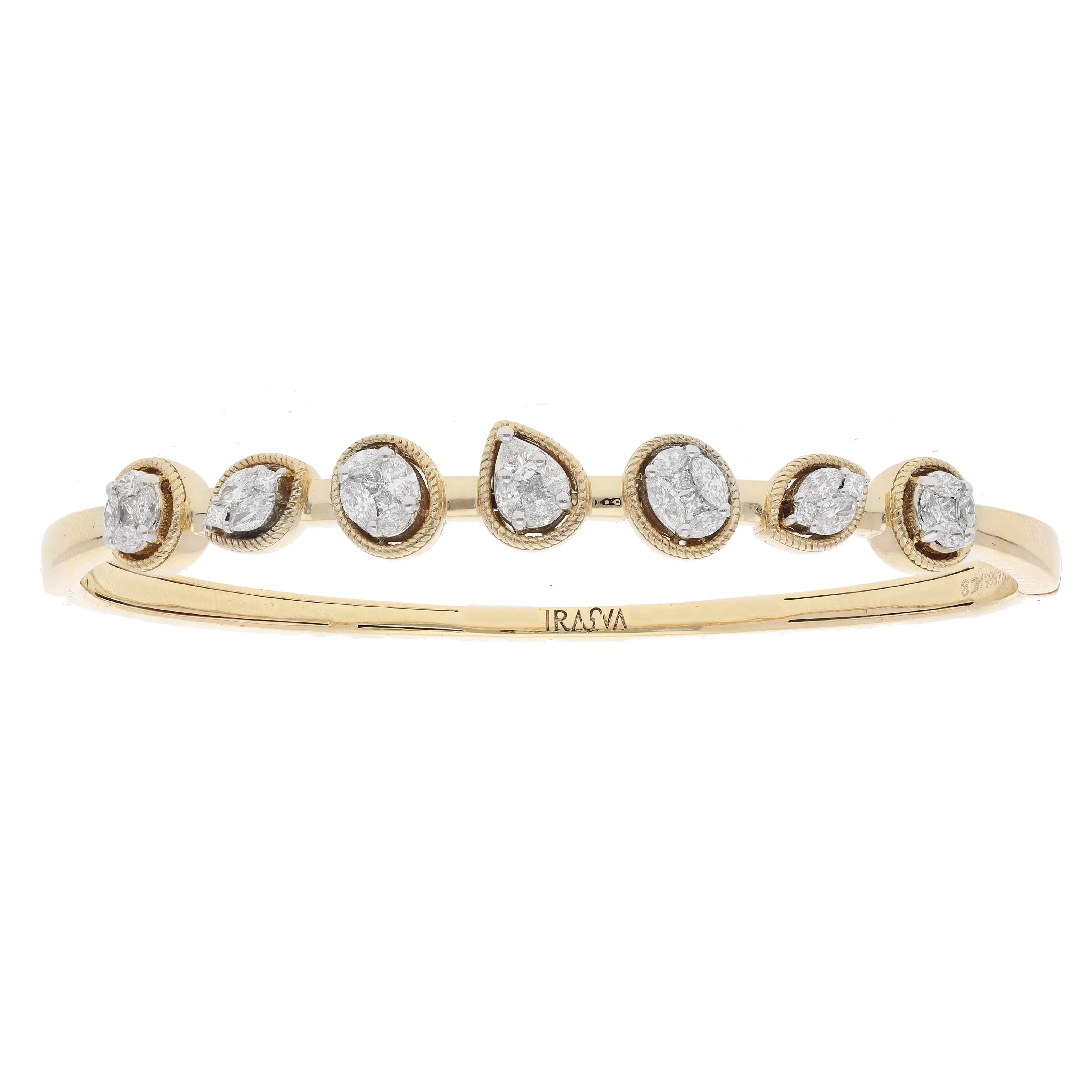 Island Diamond Bangle