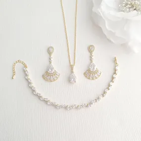 Jewelry Set in Gold-Ilana