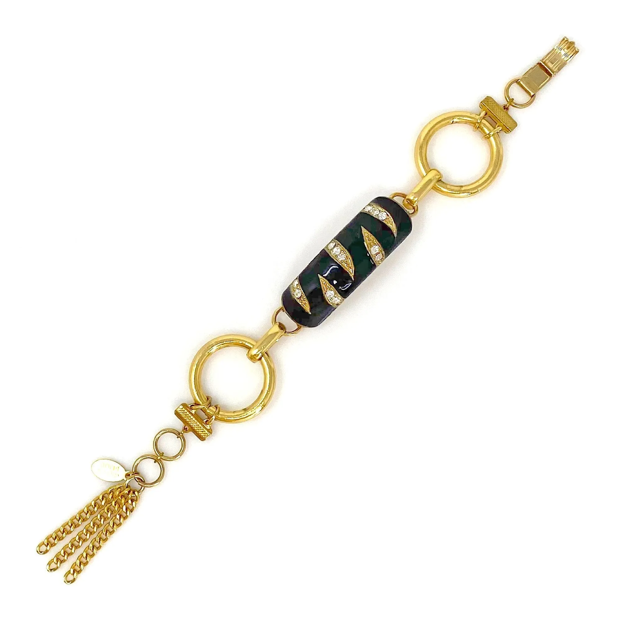 JIMMI vintage black and gold bracelet