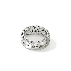 John Hardy Men's Hammered Ring