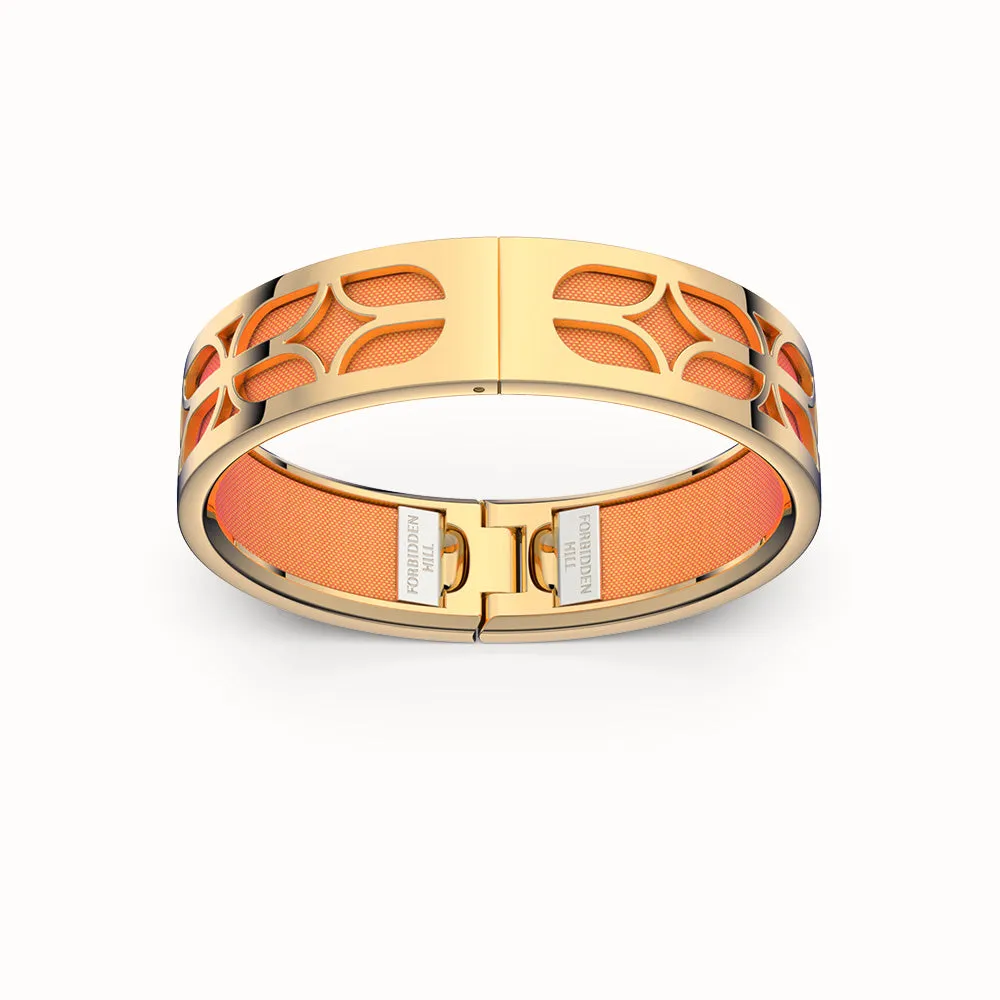 Kawung Bangle - Sunset Orange