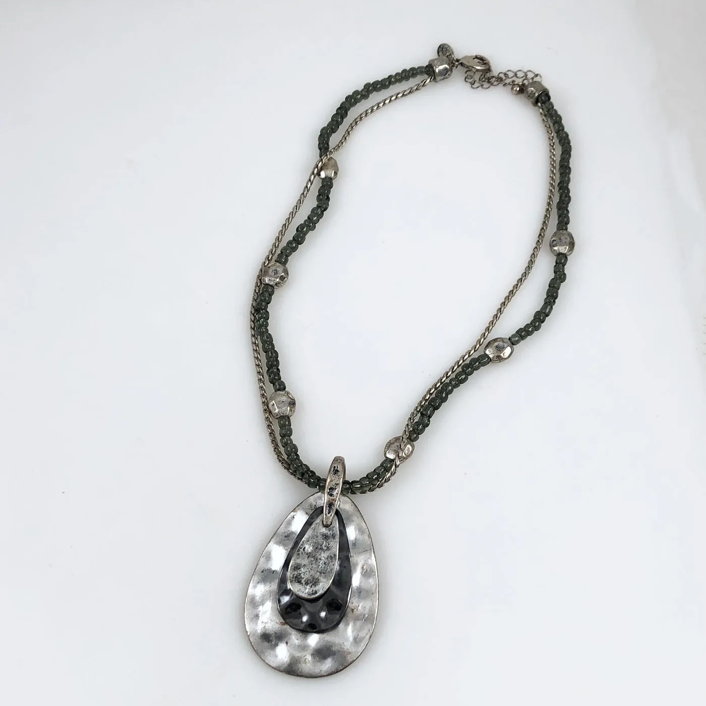 Laura Ashley Vintage Silver Necklace