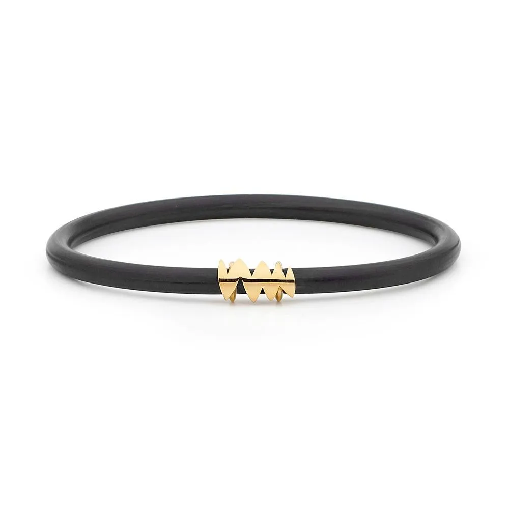 Lightning Neoprene Bangle