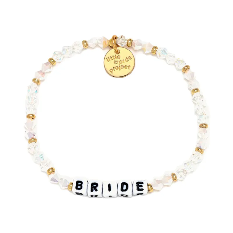 LITTLE WORDS PROJECT | Bride Bracelet