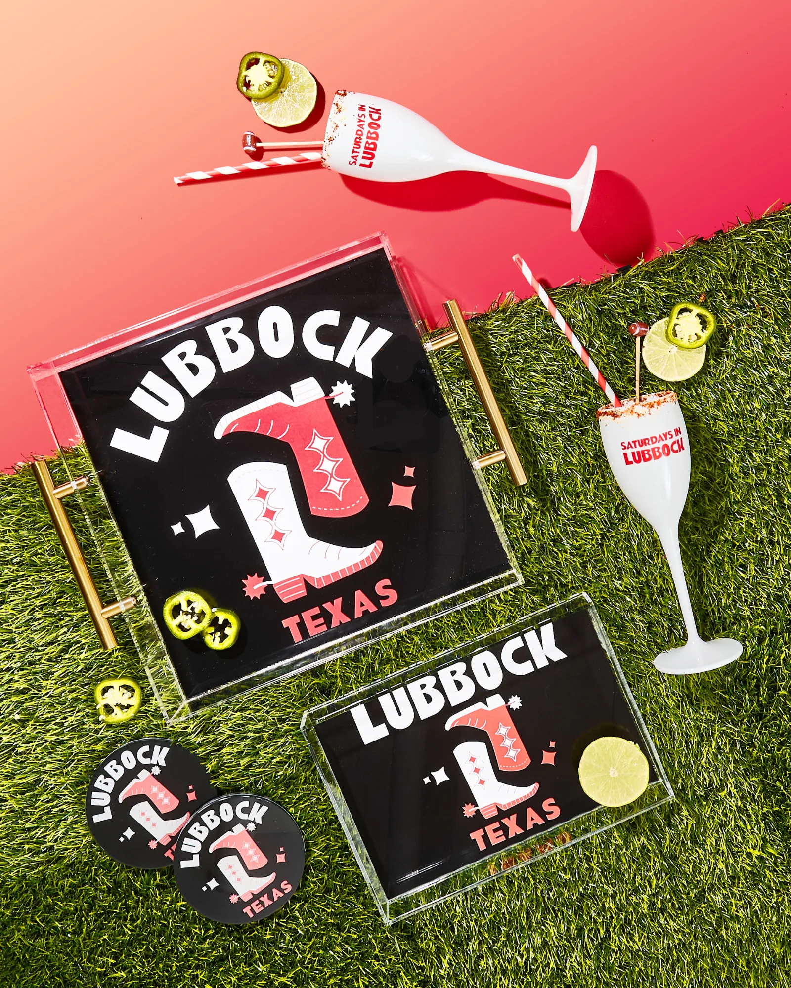 Lubbock Acrylic Tray