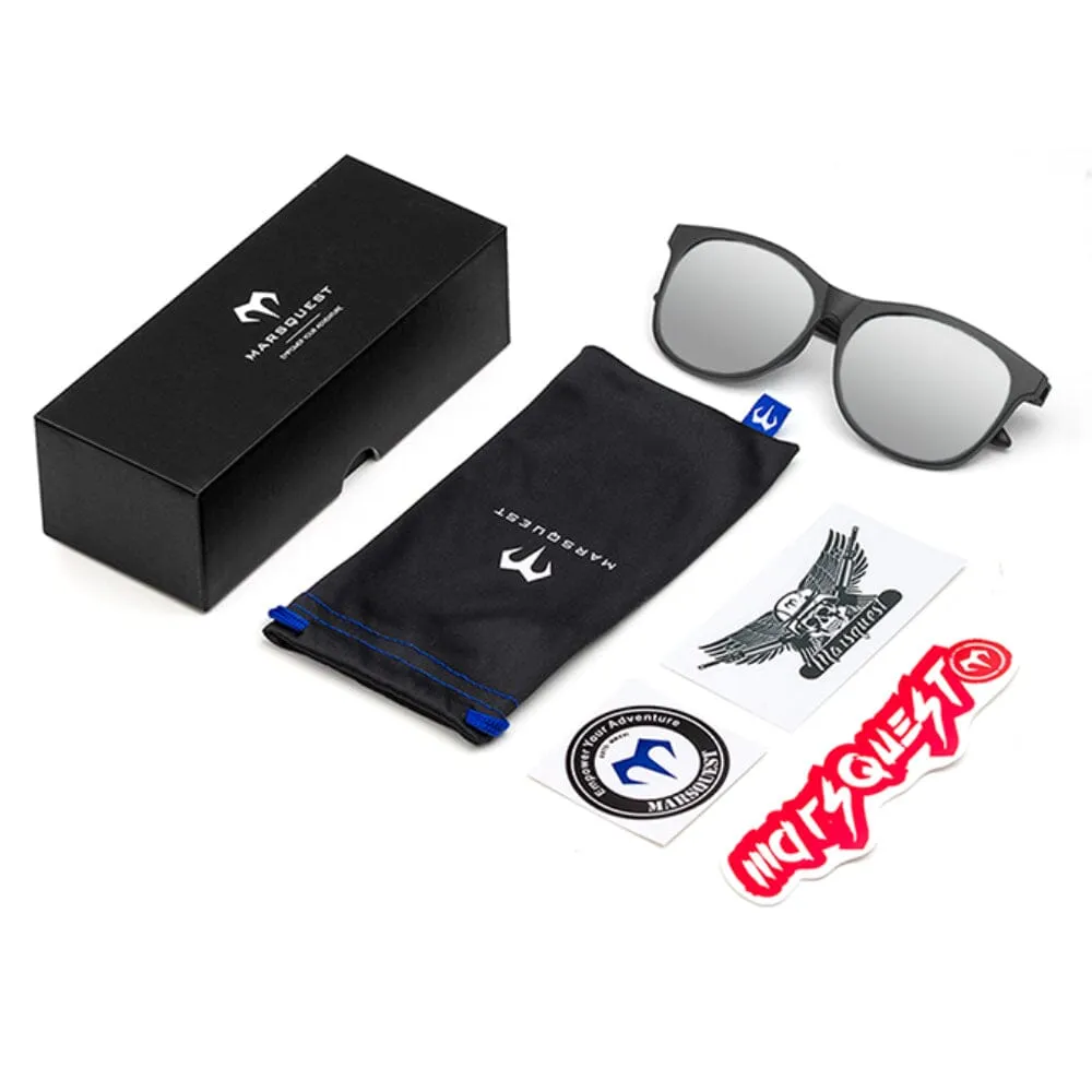 Marsquest Momentum Sunglasses - Carbon Black & Silver