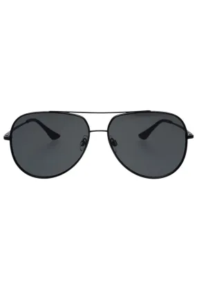 Max Matte Black Aviators